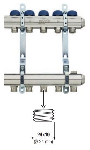 F.I.V. - FVR9879R105 COL.OT.11/4 24X19 PRE.DIS.CONTR.ER-F 5V