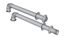 ITALTHERM - ITH401003002 KIT CONDOT.ASP./SCAR.SDOP.80/80 K