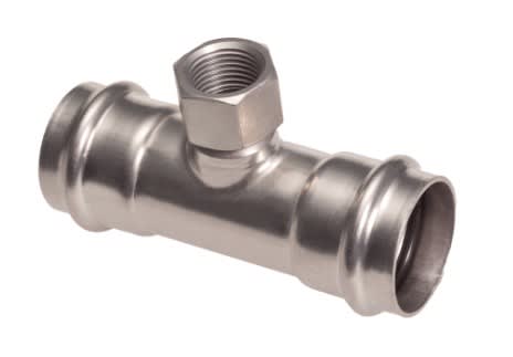 IBP BANNINGER ITALIA - IBPPS4130G0180418 INOX TEE F FIL.F 18x1/2x18