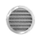 IRSAP - 3IRTALGRI0012500 GRIGLIA PAE/ESP IN ALLUMINIO GRAT DN125