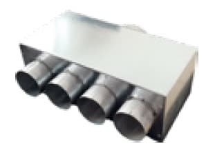 IRSAP - 3IRA00PLE040812500 PLENUM DI DISTRIB. 4X80 DN125 ARCA