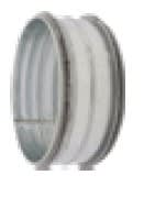 IRSAP - 3IRDLZMAM020000 MANICOTTO MASCHIO IN LAM. ZINCATA DN200