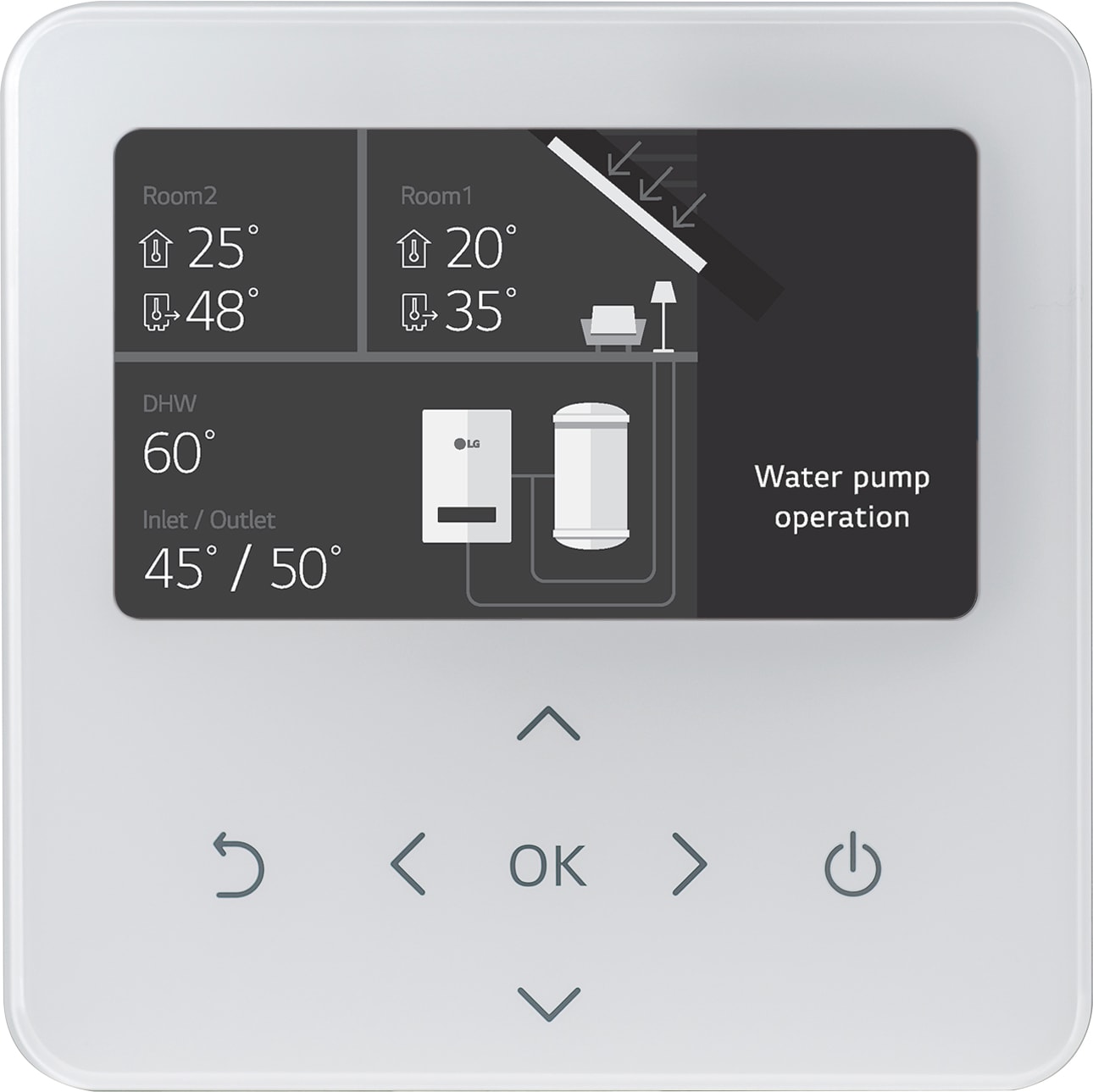 LG ELECTRONICS - LGEPREMTW101.ENCXLE COMANDO A FILO RS3 THERMAV