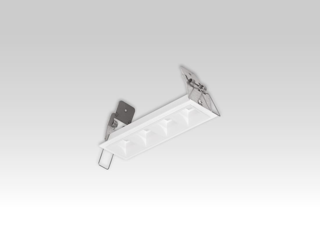 TEC-MAR SRL - TCM60104B0413EL OSLO 13W 4K CRI80MOD4B UGR<19(BIAN./BIAN