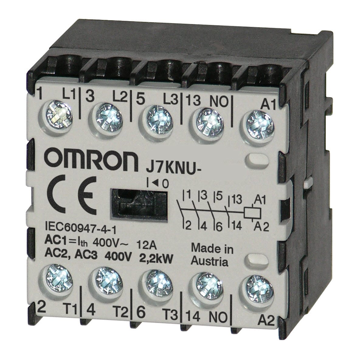 OMRON - OMRJ7KNU050124D TELERUTTORE- CONTATTORE MICRO. 3 POLI NA
