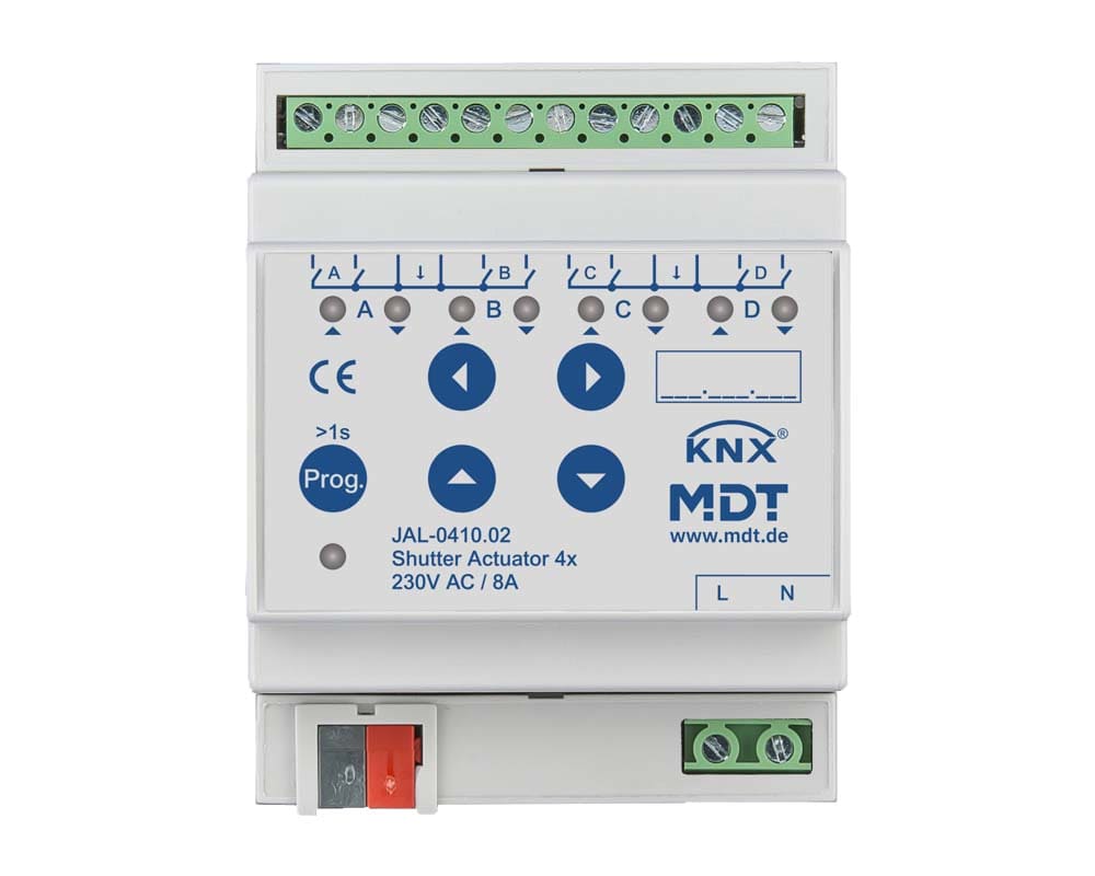 MDT ITALIA SRL - EYGJAL-0410.02 ATT. VEN. 4CAN.,8A,230V