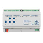 MDT ITALIA SRL - EYGJAL-0810M.02 Attuatore veneziane KNX misurazione posizione, 8 canali, 10A, 230V