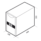 RPS(RIELLO UPS) - RIEJSEP072PA3 BTC SEP 72V BB A3