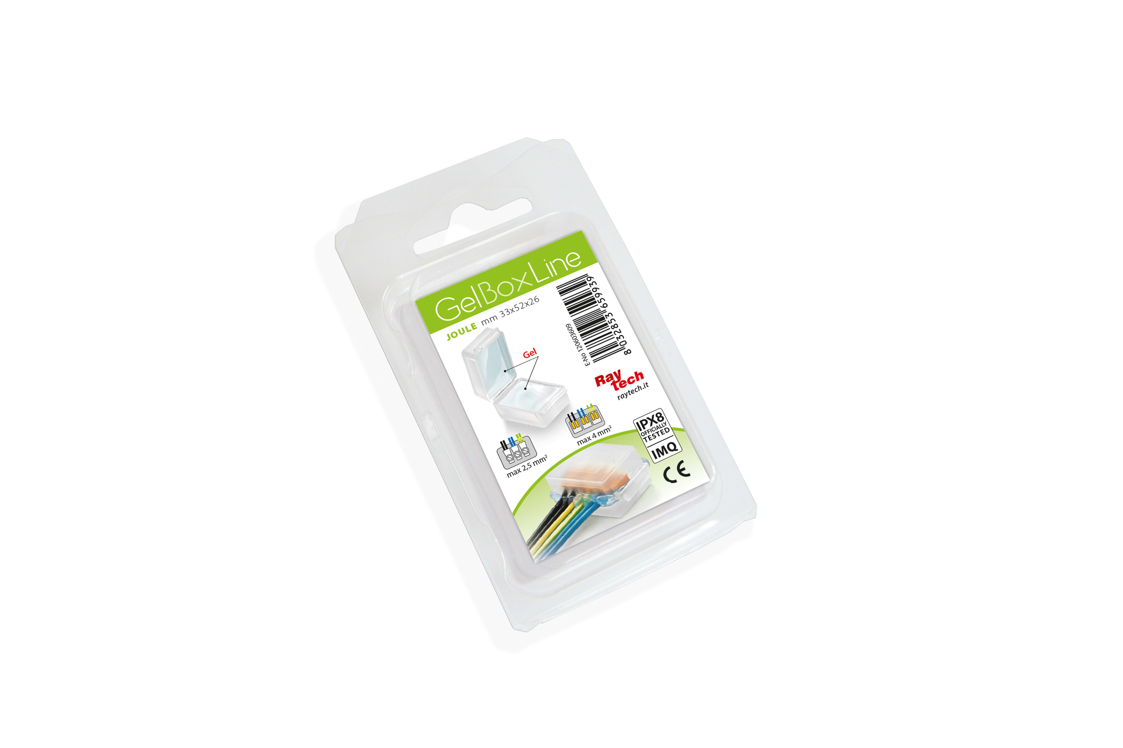 RAYTECH SRL - RYTJOULE JOULE BLISTER GELBOX PER MORSETTI (CF 1
