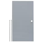 CONCHIGLIA - CON095741567 Acc. Serie CVT-CVN - Sportello per armadi serie CV larghezza 546 mm, altezza 900 mm, senza serrature
