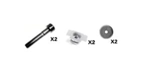 SUN-AGE SRL - USNK00D07 KIT VITERIA PER FISSAGGIO PROFILO P100S0