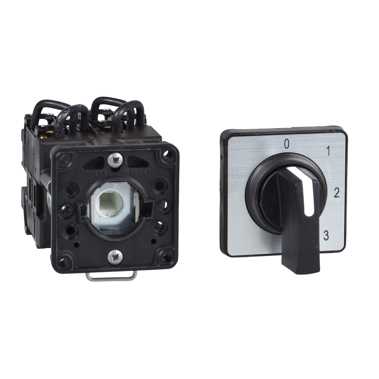 SCHNEIDER ELECTRIC - SNRK1H014NCH COMMUTATORE COMPLETO 12A 4 POSIZIONI 2P