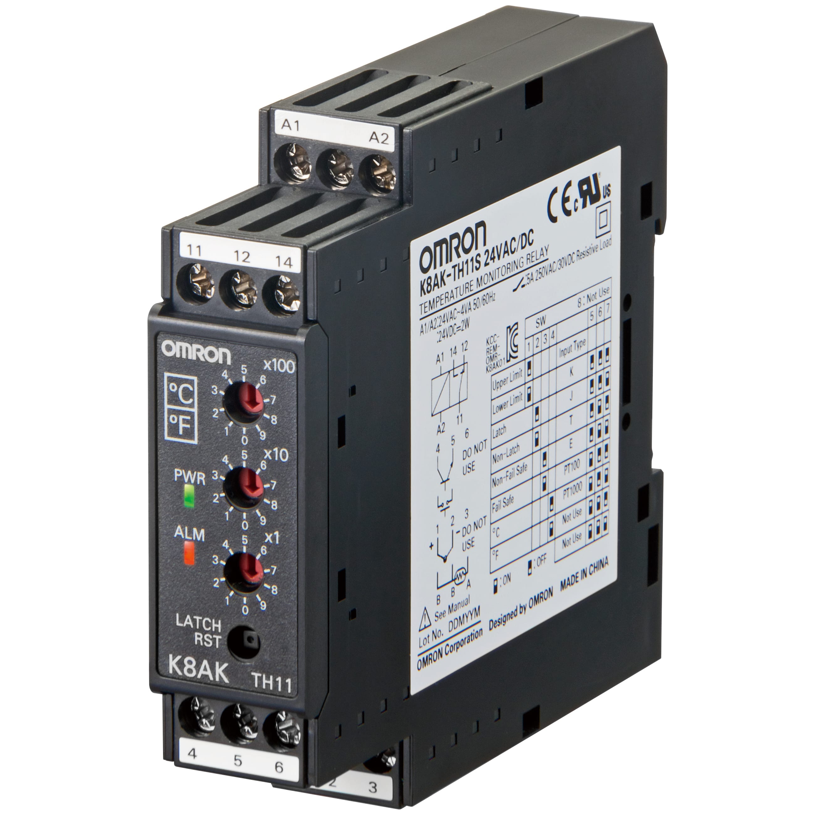 OMRON - OMRK8AKTH12S-378189 TERMOREGOLA-RELCONTRTERMOC. 0..1800 C F