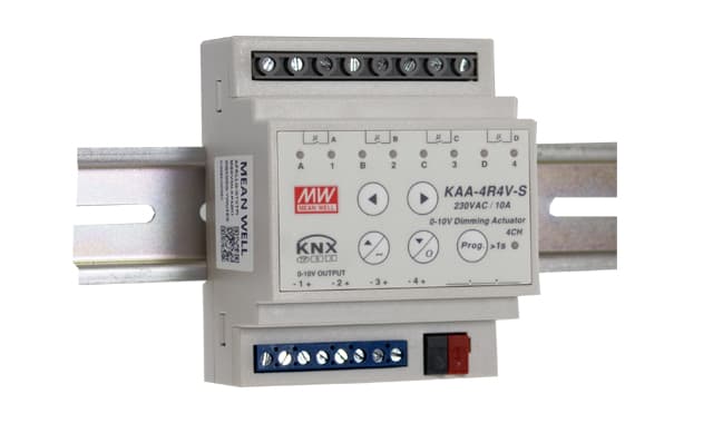 DIGIMAX SRL - DIXKAA-4R4V-10S ATTUATORE KNX 4 CANALI 16A