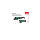 HIKOKI POWER TOOLS - HIAKG1223ST SET G12STA 600/115+G23ST 2000/230