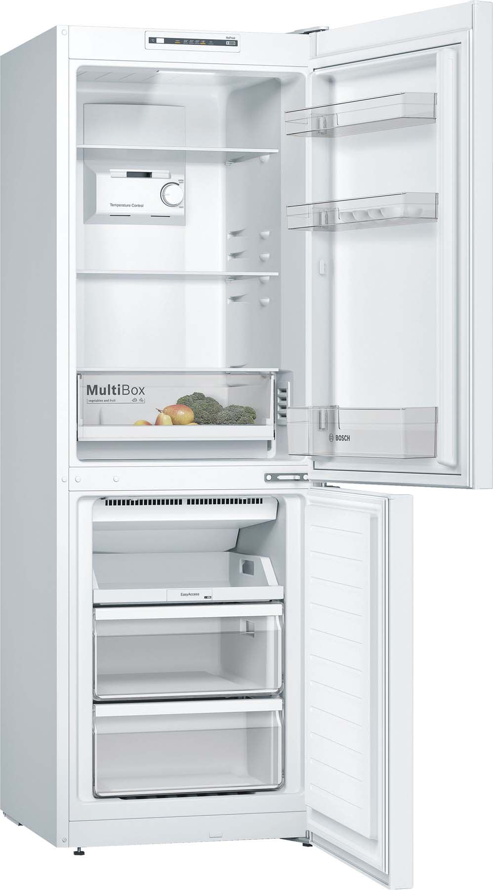 BOSCH ROBERT - BOSKGN33NWEB KA1/4hl-Gefrierkombi 60cm NoFr. 193/89L