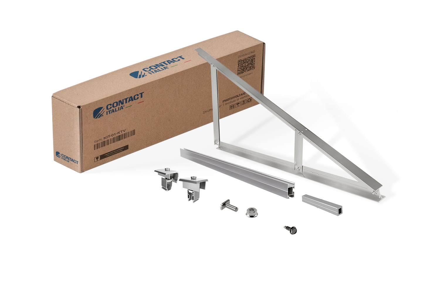 CONTACT ITALIA SRL - IICKIT-06-KTV KIT STRUTTURA 6 MODULI VERTICALI - KTV01