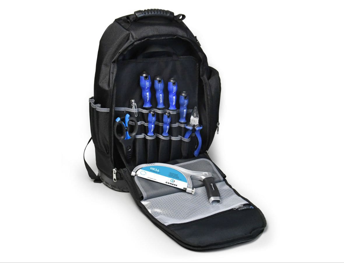 CEMBRE SPA - CEMKIT-CTBP1-1 ZAINO ASSORTITO CON UTENSILI