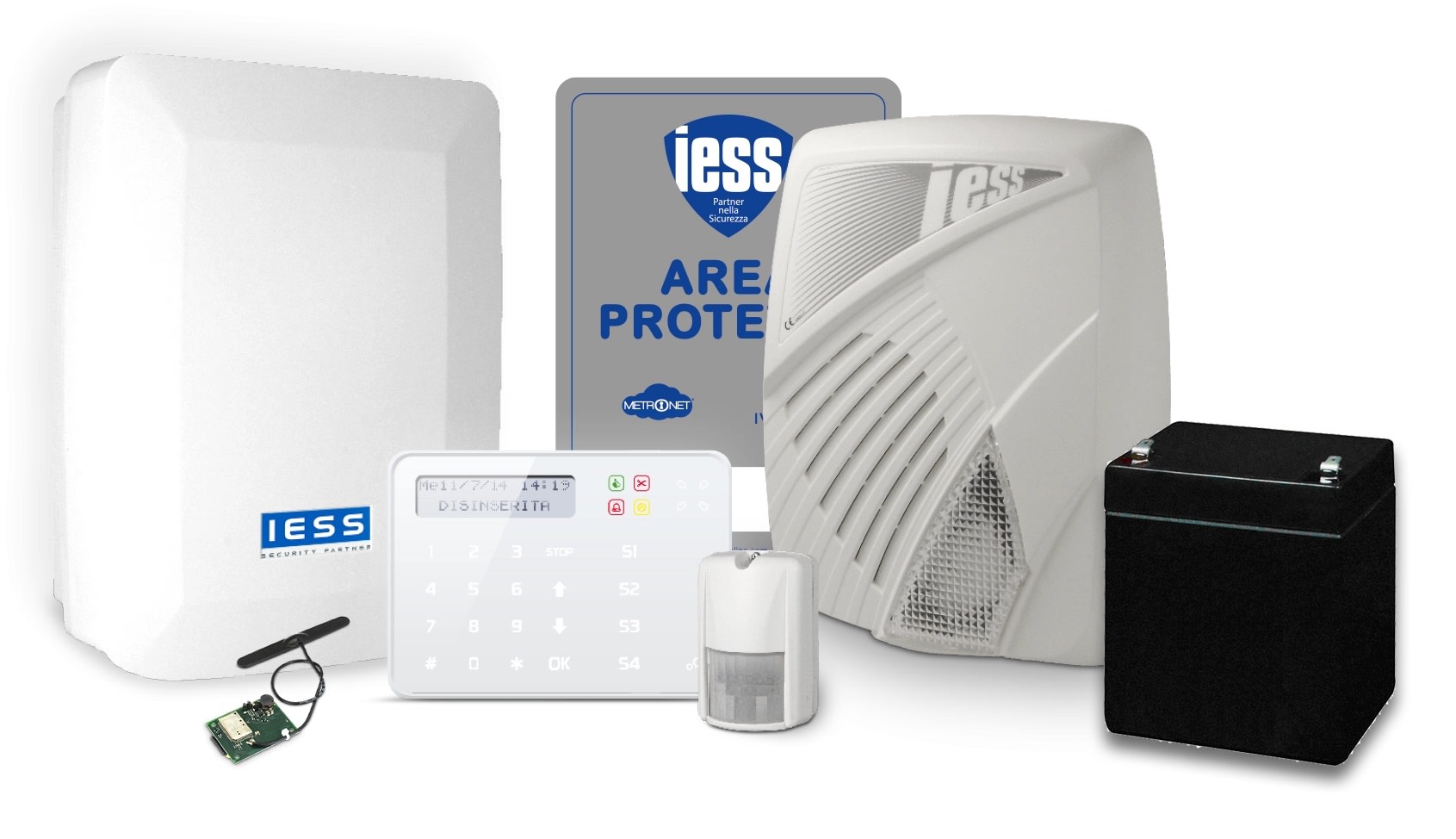 IESS SRL - EAAKIT3401G KIT CABLATO IESS COMPOSTO DA 1 F24S, 1 M