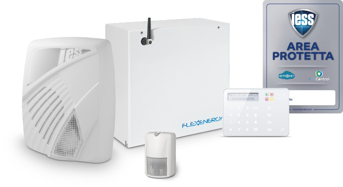 IESS SRL - EAAKIT4401 KIT CABLATO CON CENTRALE F44