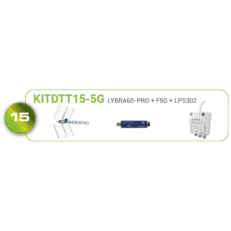 FTE MAXIMAL ITALIA S - FTEKITDTT15-5G KITDTT15-5G LYBRA60-PRO+F5G+LPS302