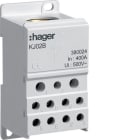 HAGER - HAGKJ02B Verteilerblock 400A, geschlossen, 1polig