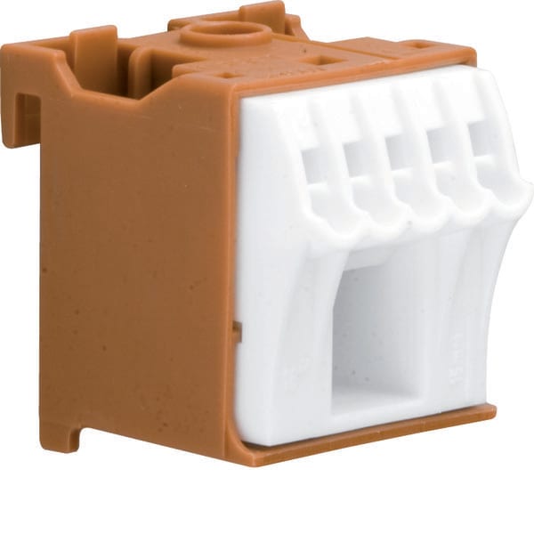 HAGER - HAGKN06P MORSETTIERA FASE QUICKCONNECT 6 CONNESS