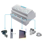 K.E.R.T. SRL - KRTKAL1248VS ALIMENTATORE SW 4 USCITE DA 12VDC 1A