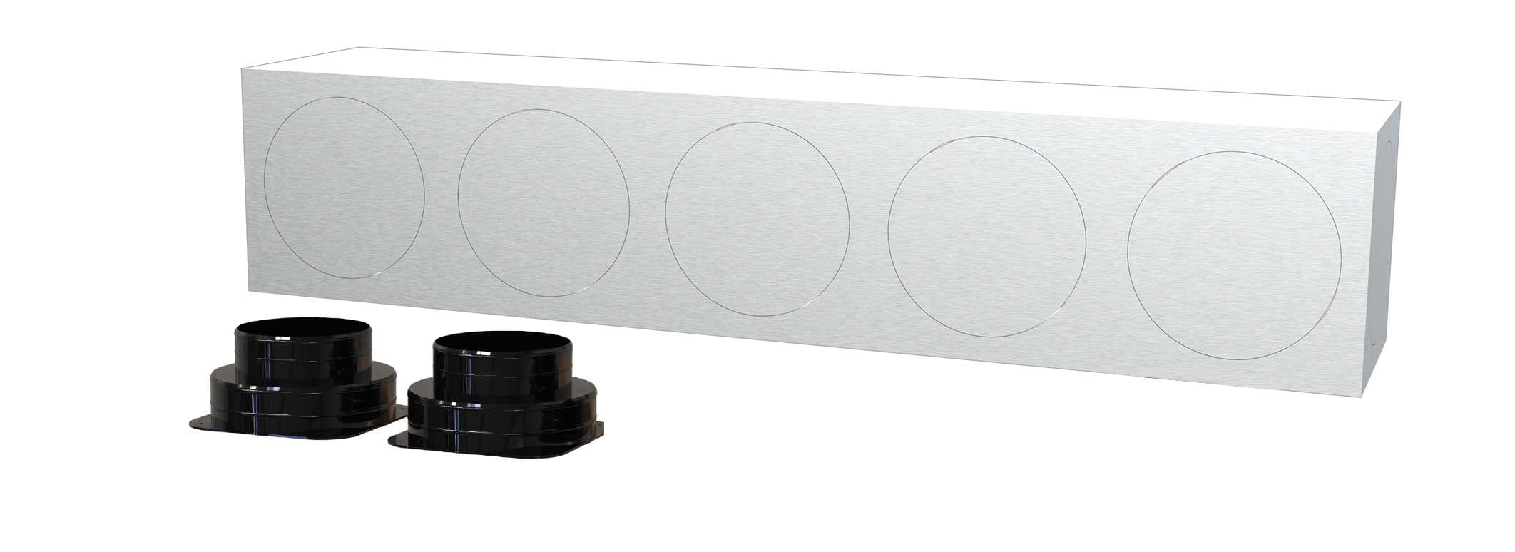 TECNOSYSTEMI SPA SOC - TNS11166982 KIT SVELTO 2 ZONE D150 PLENUM IN LAMIER