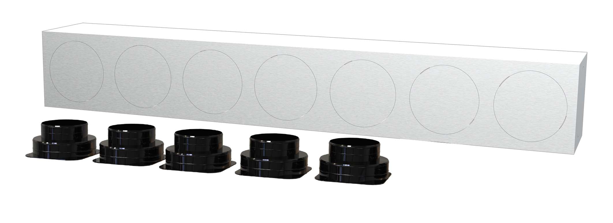TECNOSYSTEMI SPA SOC - TNS11167115 KIT SVELTO 5 ZONE D150 PLENUM EOLO MINI