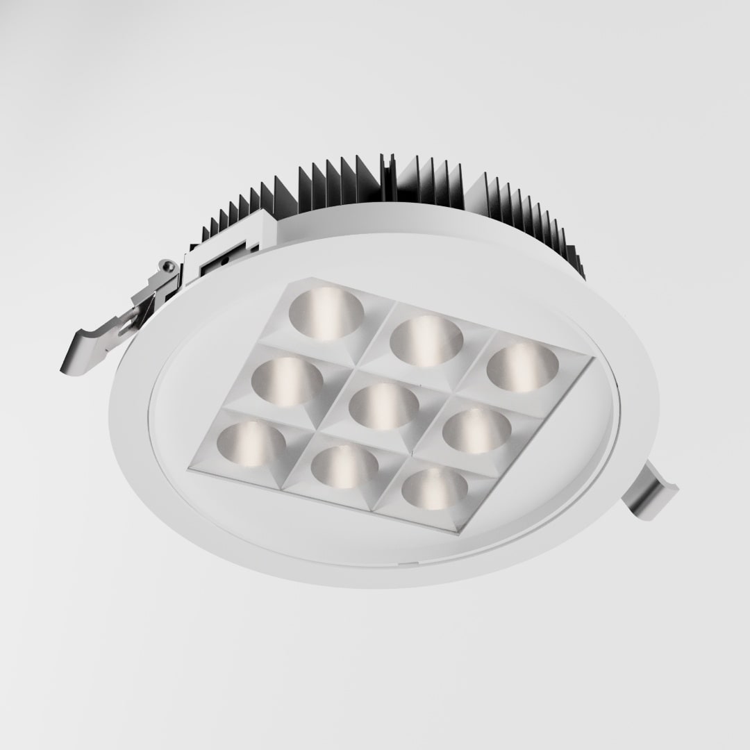 SIDE SPA - SDEKT5845LBN12 RULED T20 9 LED 34W 3456LM 4000K IP20/40