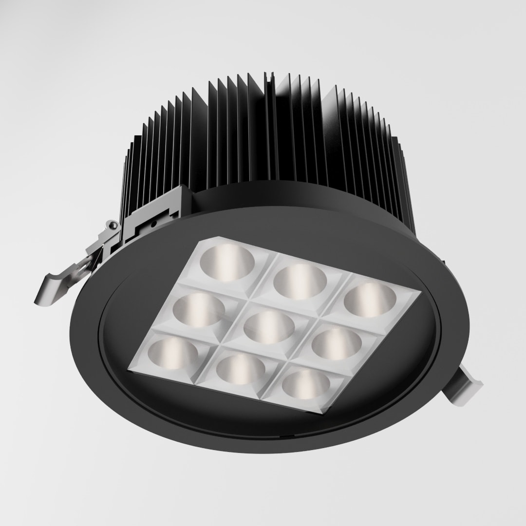 SIDE SPA - SDEKT5851LBNBAS RULED T20 9 LED PLUS DIAM.190MM 47W 2798