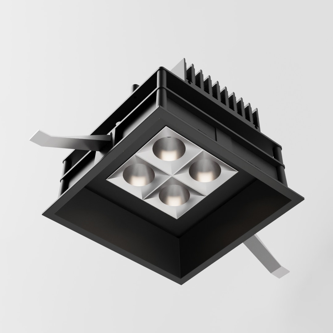 SIDE SPA - SDEKT5881LBN12 RULED Q14 136X136MM 18W 2073LM 3000K IP2