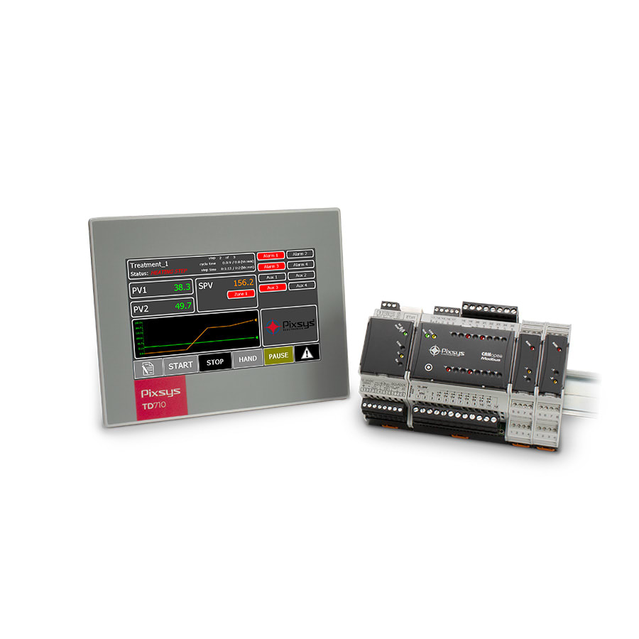 PIXSYS SRL - PIXKTD710-GK2 KIT HMI 7 - REGOLAZIONE FORNI A GAS