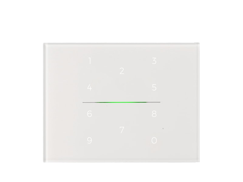 EELECTRON SPA - EEX9025GKP30L1 PLACCA VETRO TASTIERA NUMERICA BIANCO 3M