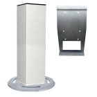 UNIERRE SRL-UNISTAB - URRCRDAK1AB KIT CREA120 H1300MM DAZEHOME ALLU BIANCO