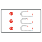 IMYTECH SRL - IMTS-TEB015.10 KIT ATTACCHI TERMINALI CON PETTINE FISSA