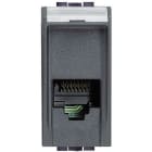 BTICINO - BTIL4258/11N LIVING INT - CONNETTORE RJ11 (4/6) TIPO