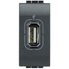BTICINO - BTIL4285 Anschlussdose USB Anthrazit