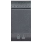 BTICINO - BTIL4915MR Wippe Zimmer Reinigen 1-Modulig Anth.