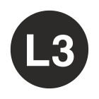 GRAFOPLAST SRL - GRALA20023F1 TONDA L3 W/B VINYL AD D=20 98PZ/FG