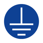 GRAFOPLAST SRL - GRALA21010F1 TONDA TERRA W/BLUE VINYL AD D=13 208PZ