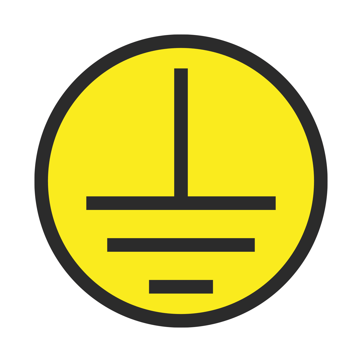 GRAFOPLAST SRL - GRALA22020F1 TONDA TERRA B/Y VINYL AD D=26 66PZ/FG