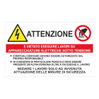GRAFOPLAST SRL - GRALAX10070F1 PREVENZIONE INFORTUNI PC ADES 80X48 10P