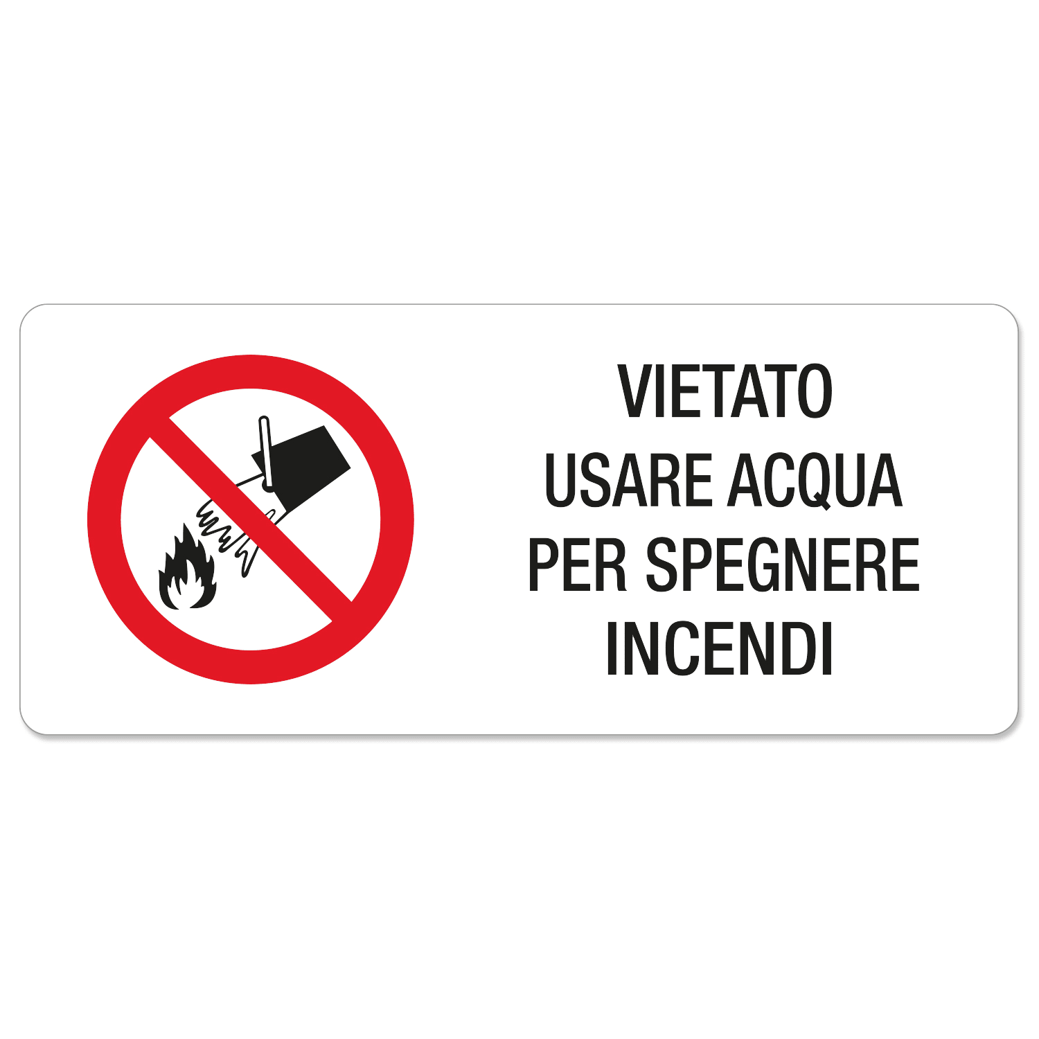 GRAFOPLAST SRL - GRALAX41040F1 VIETATO USARE ACQUA ... PC ADES 70X30 18
