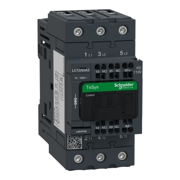SCHNEIDER ELECTRIC - SNRLC1D50A3FD CONTATTORE 50A 110VDCMOLLA