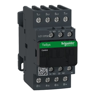 SCHNEIDER ELECTRIC - SNRLC1DT32U7 CONTATTORE 32A 240VAC 4P