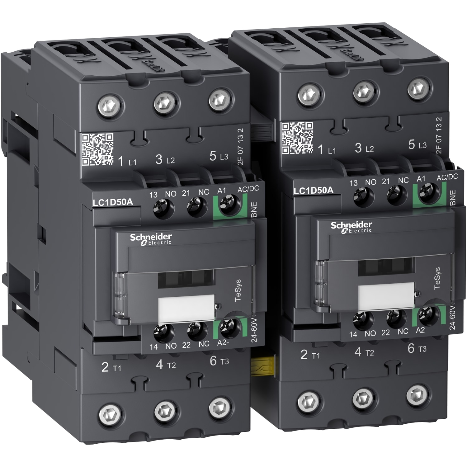 SCHNEIDER ELECTRIC - SNRLC2D50ABNE TELEINVERTITORE 50A 24-60VAC/DCGREEN