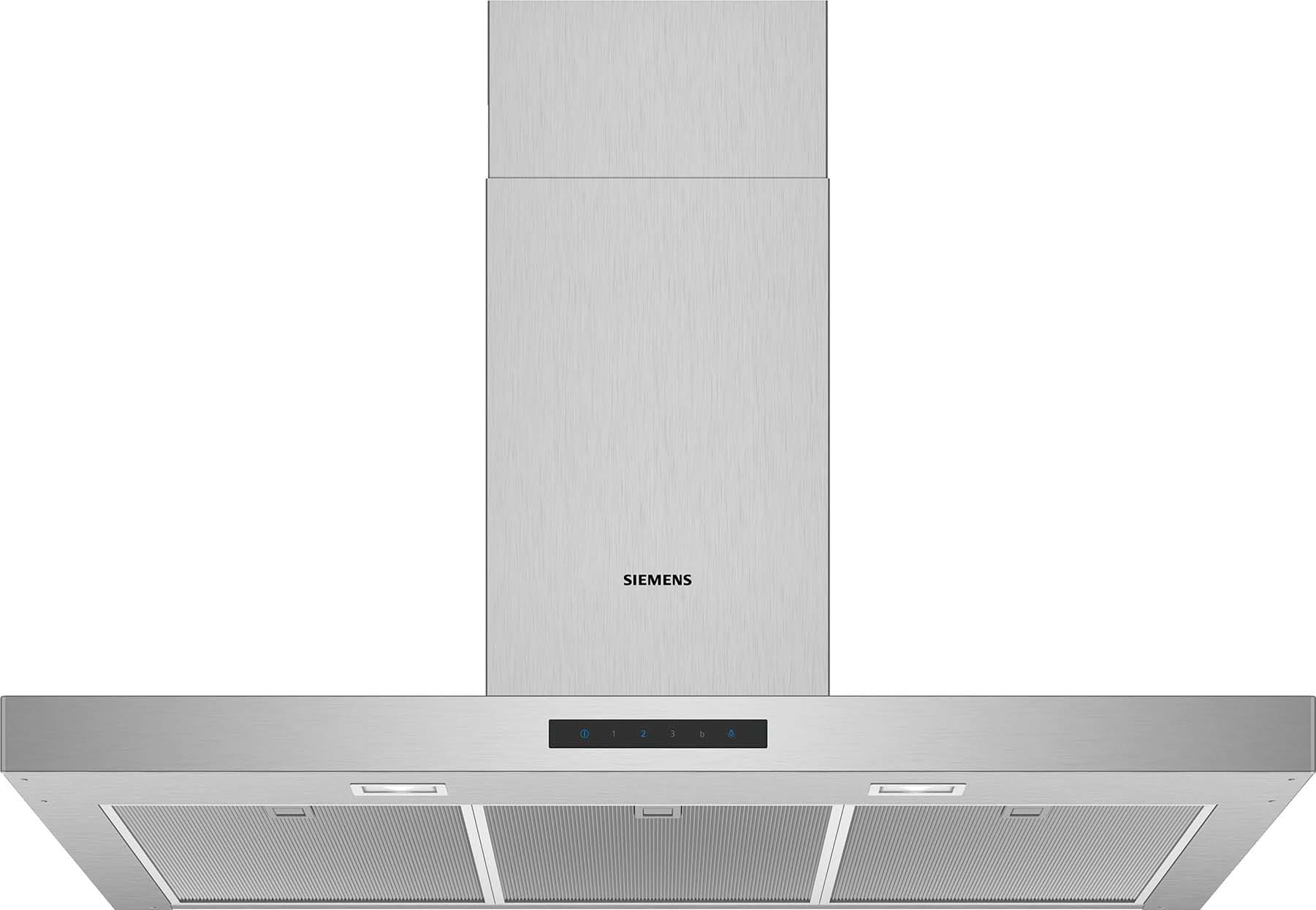 Siemens Hausgerate - SIZLC96BBM50 Dunstabzug Wand-Dekor 90cm B edelstahl