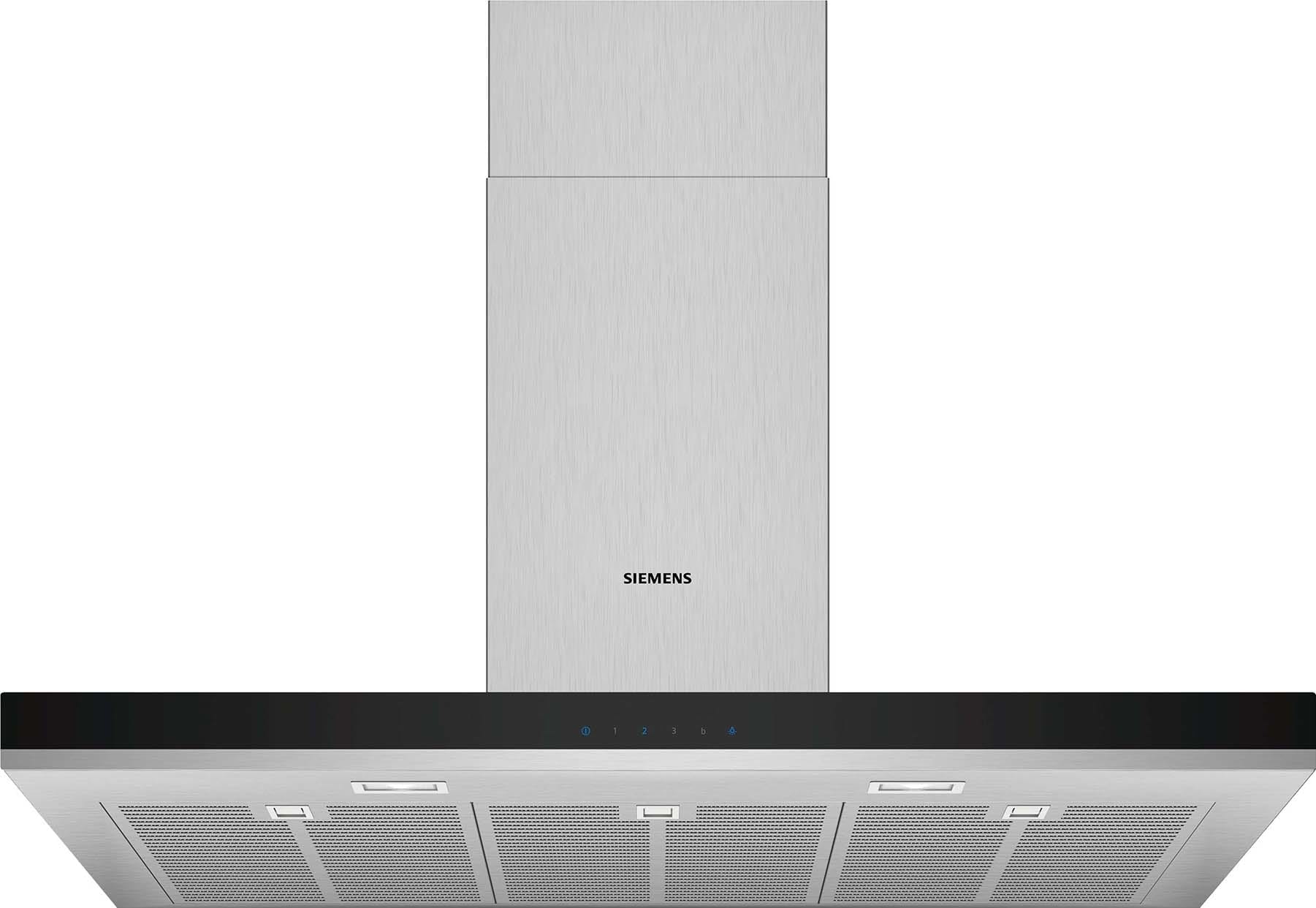Siemens Hausgerate - SIZLC97BHM50 Dunstabzug Wand-Dekor 90cm edelstahl-sch